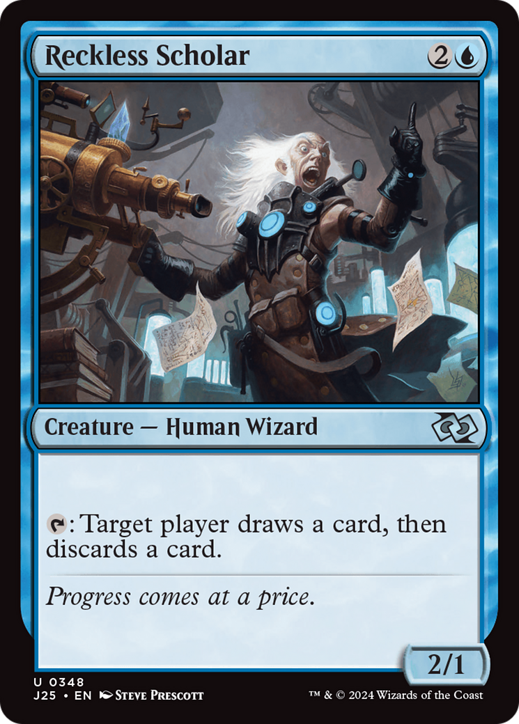 Magic: The Gathering - Reckless Scholar - Foundations Jumpstart