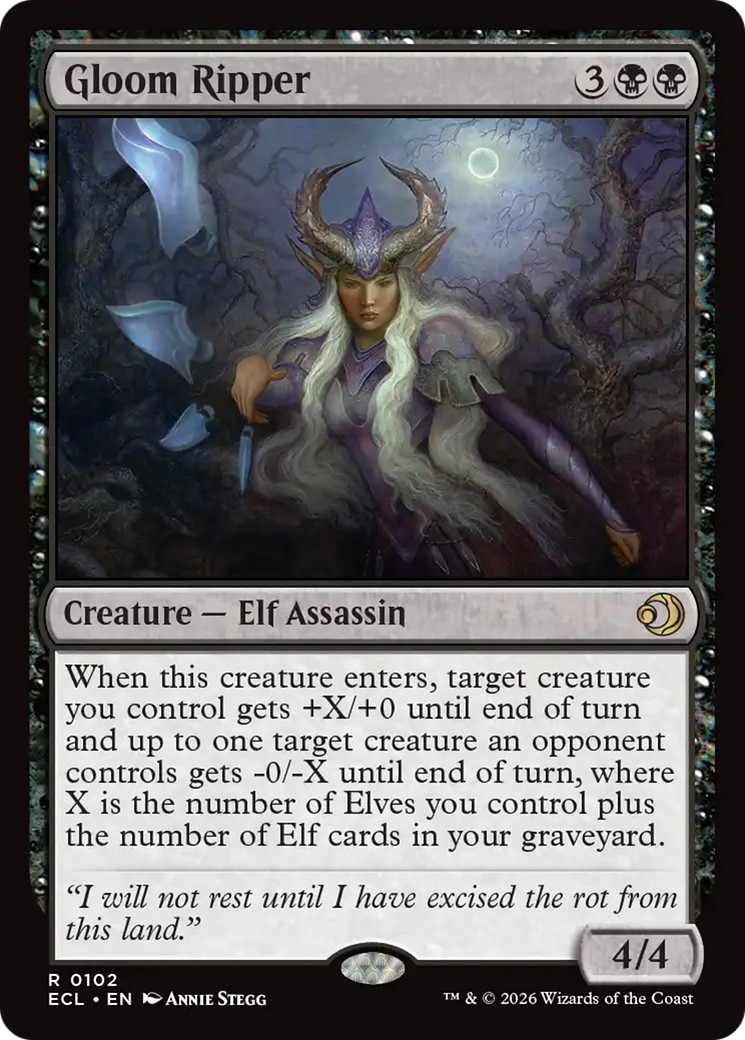 Magic: The Gathering - Gloom Ripper - Lorwyn Eclipsed
