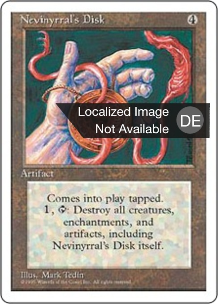 Magic: The Gathering - Nevinyrrals Wunderscheibe - Fourth Edition