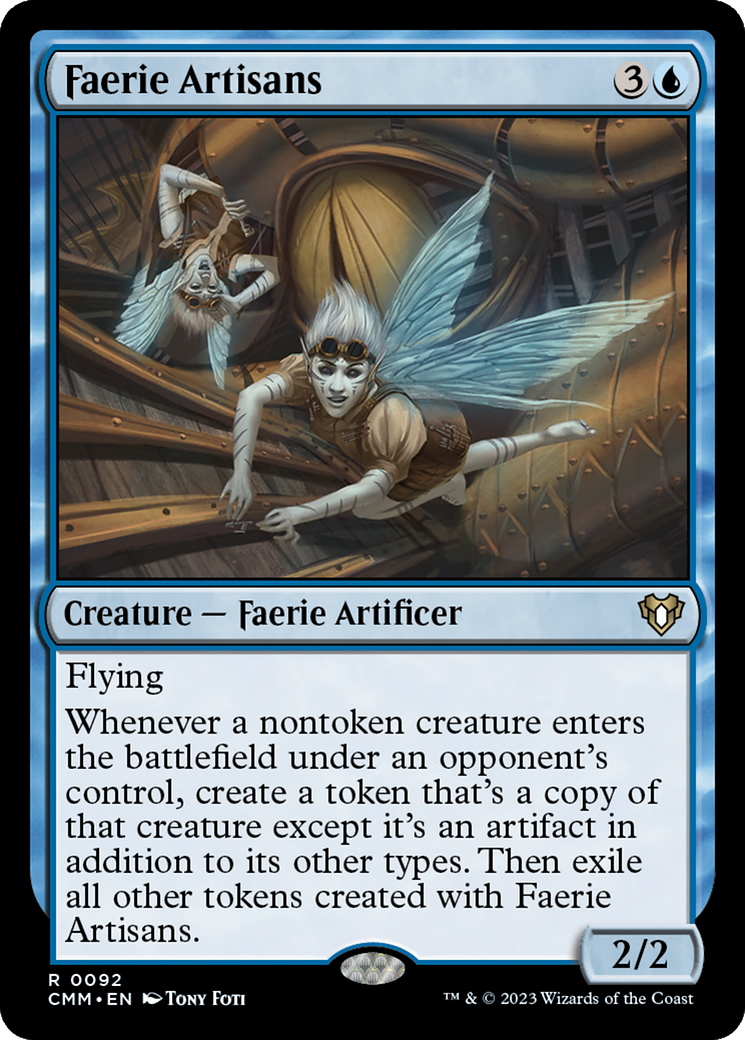 Magic: The Gathering - Faerie Artisans Foil - Commander Masters
