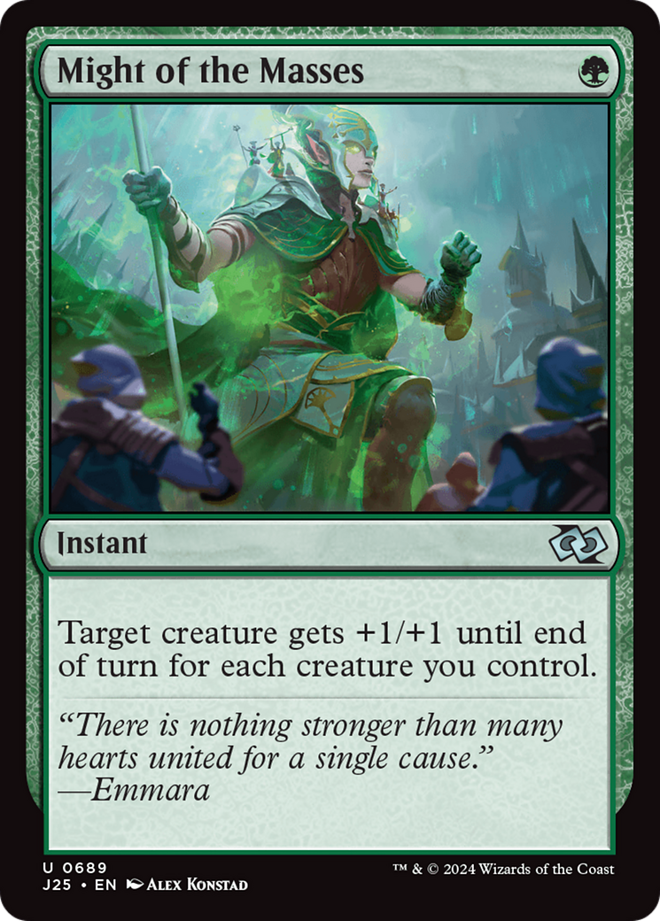 Magic: The Gathering - Might of the Masses - Foundations Jumpstart