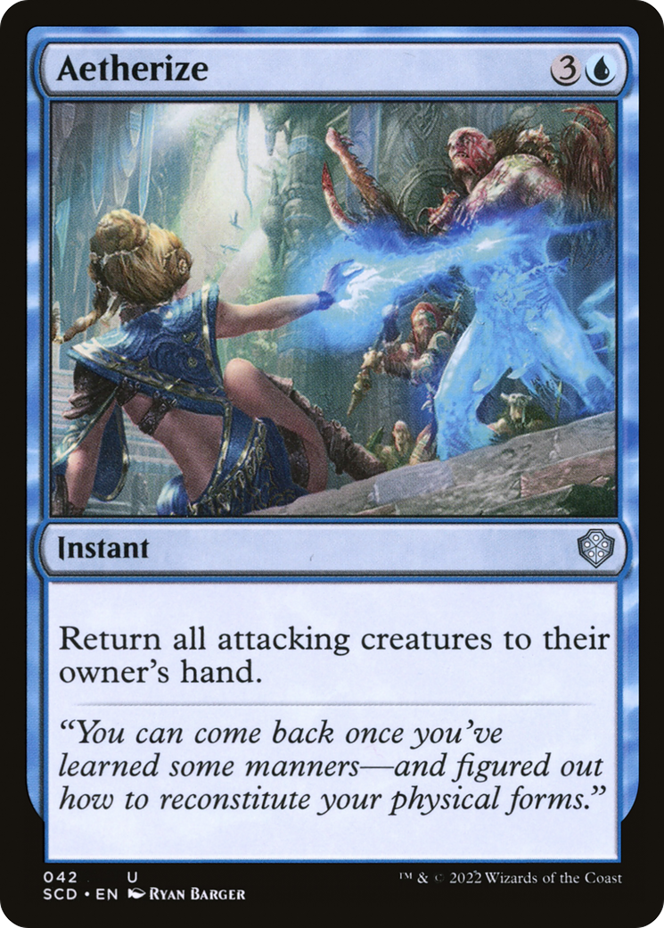Magic: The Gathering - Aetherize - Starter Commander Decks