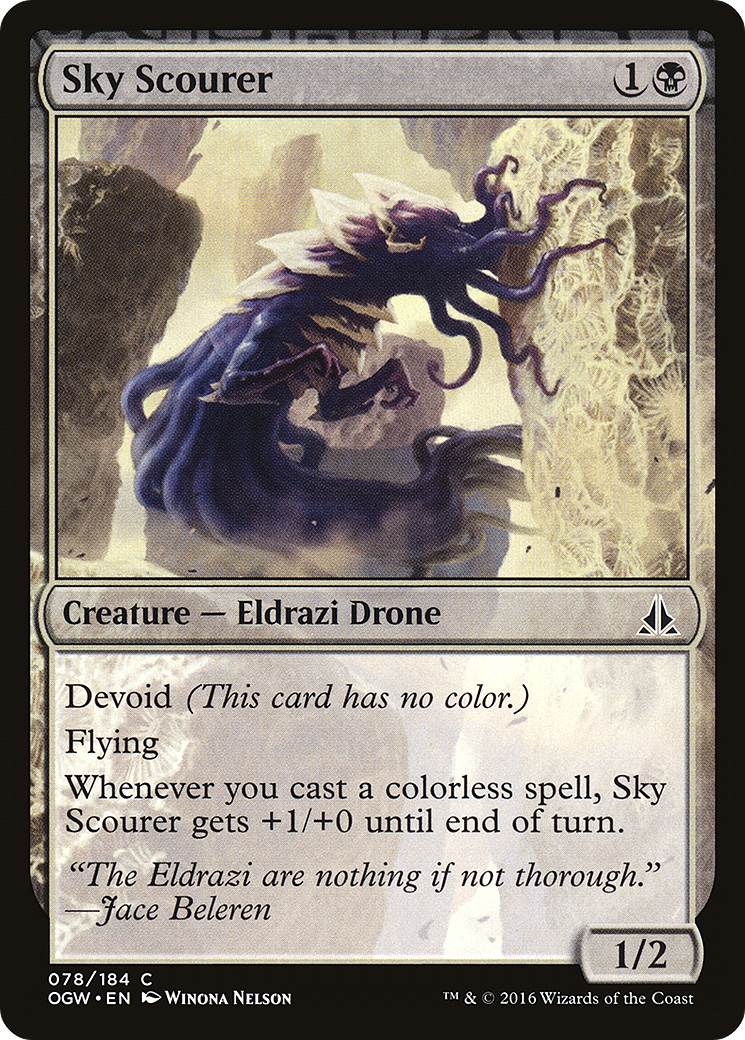 Magic: The Gathering - Sky Scourer Foil - Oath of the Gatewatch