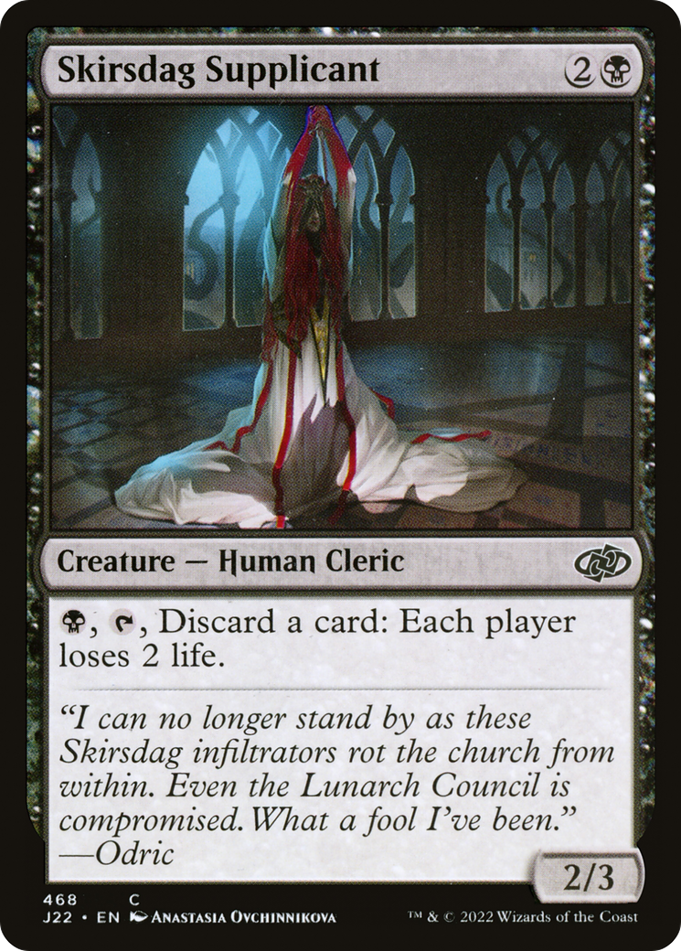 Magic: The Gathering - Skirsdag Supplicant - Jumpstart 2022