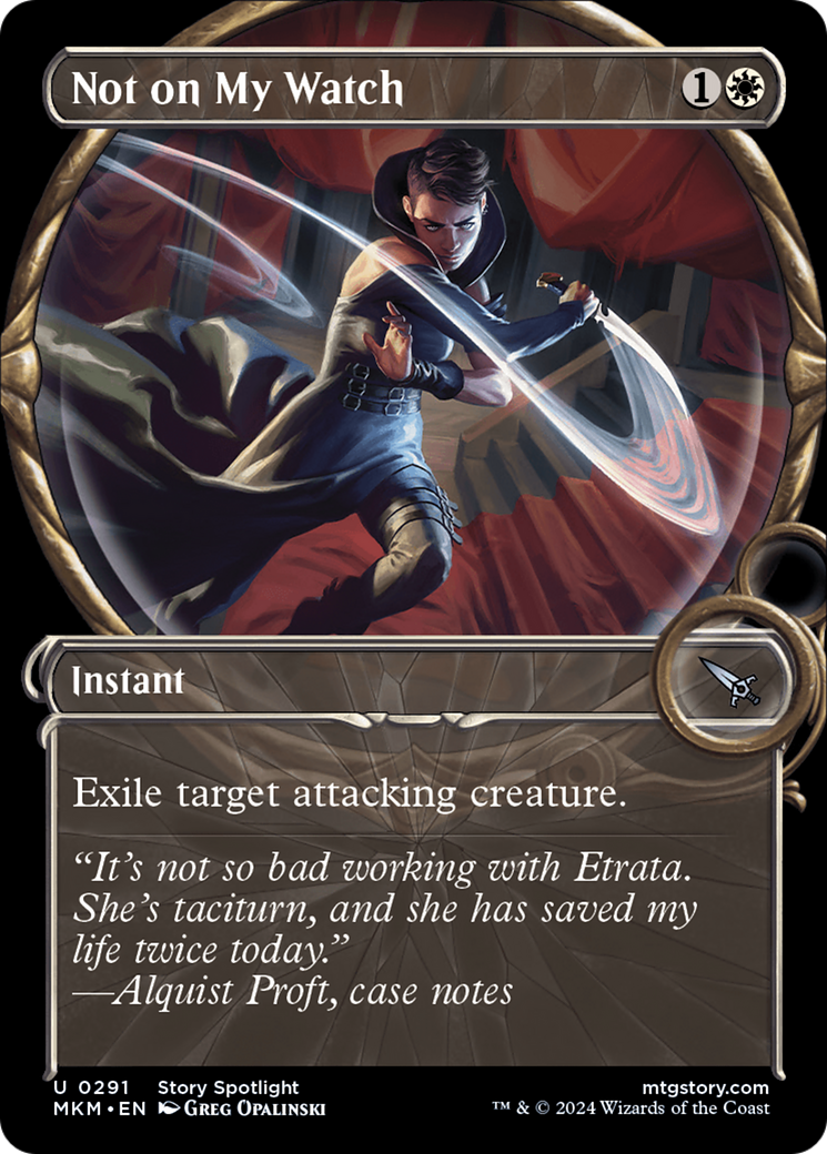 Magic: The Gathering - Not on My Watch - Murders at Karlov Manor