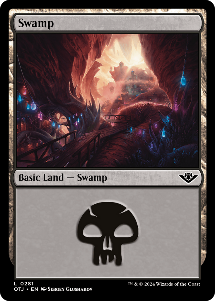 Magic: The Gathering - Swamp - Outlaws of Thunder Junction