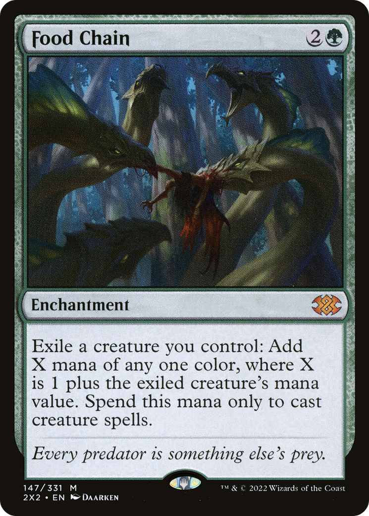 Magic: The Gathering - Food Chain - Double Masters 2022