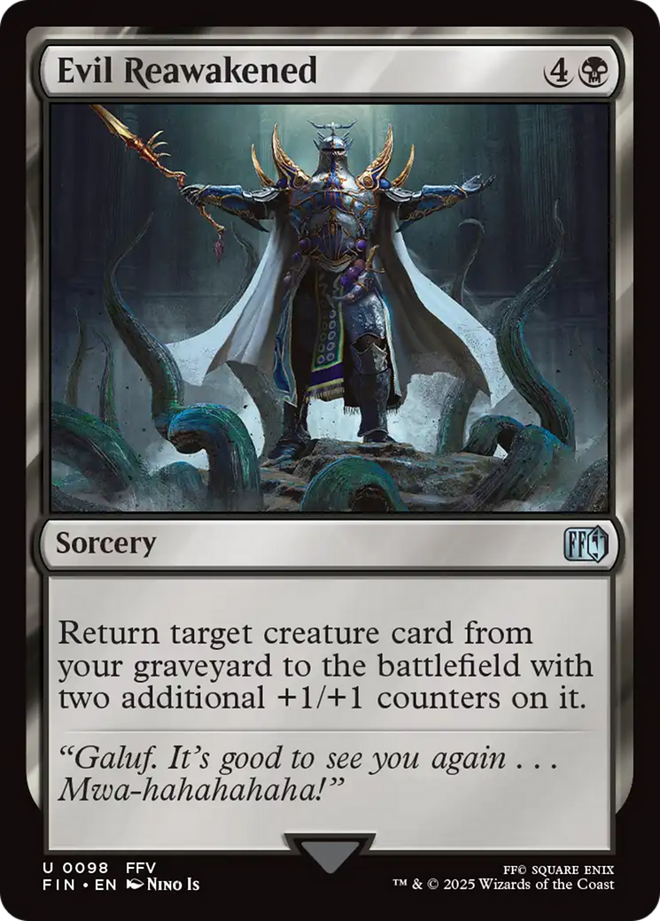 Magic: The Gathering - Evil Reawakened Foil - Final Fantasy