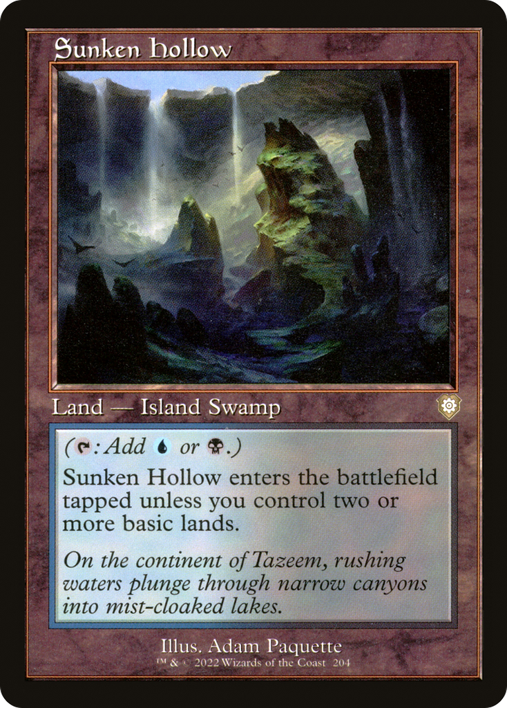 Magic: The Gathering - Sunken Hollow - The Brothers' War Commander