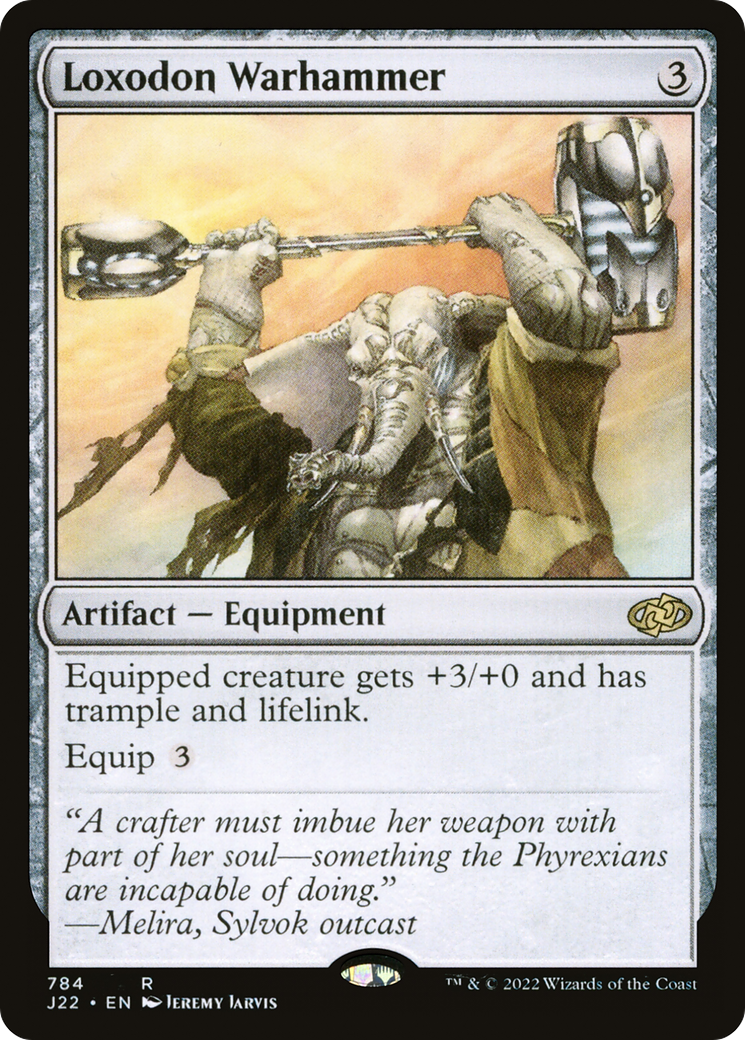 Magic: The Gathering - Loxodon Warhammer - Jumpstart 2022
