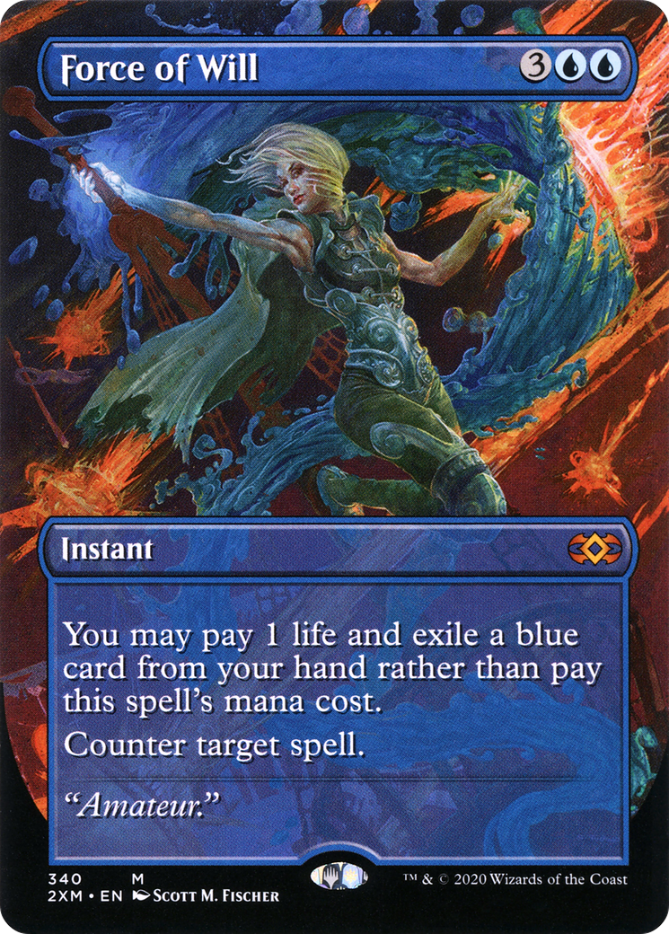 Magic: The Gathering - Force of Will Foil - Double Masters