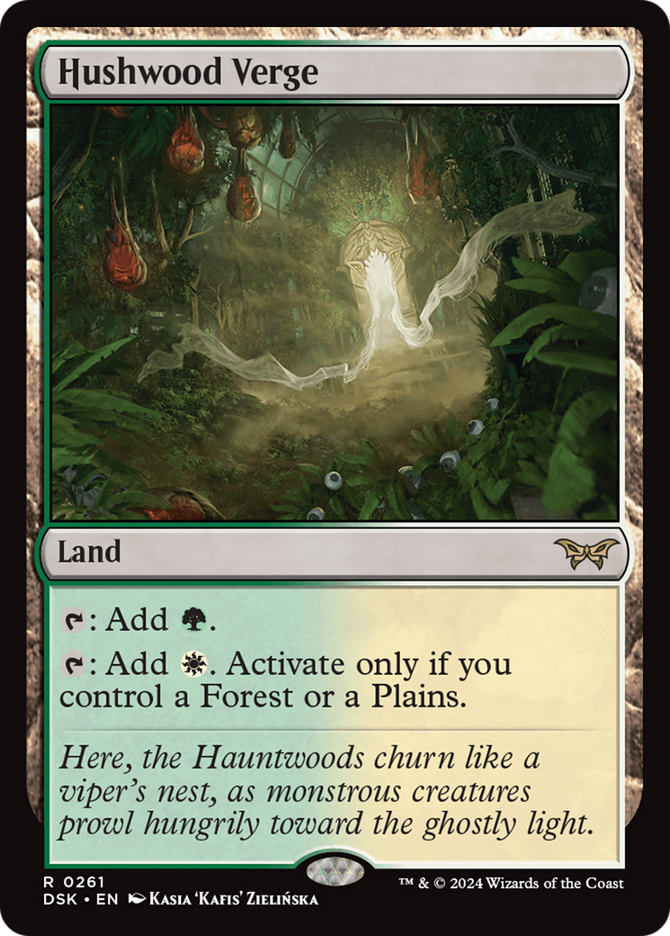 Magic: The Gathering - Hushwood Verge - Duskmourn: House of Horror