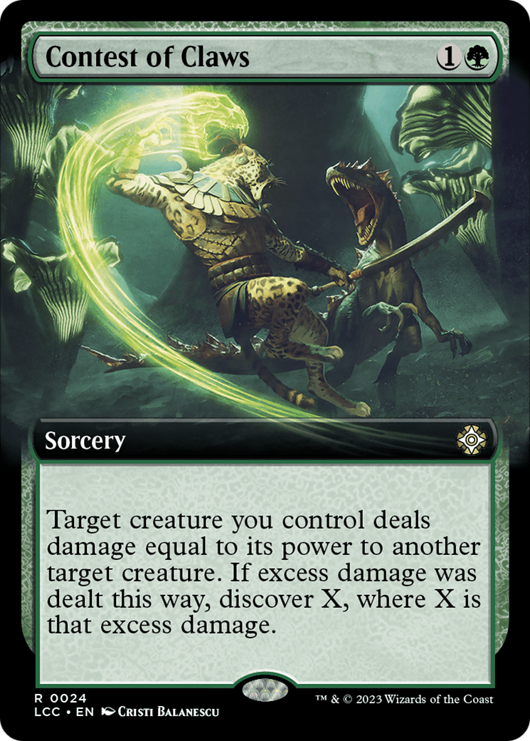 Magic: The Gathering - Contest of Claws - The Lost Caverns of Ixalan Commander