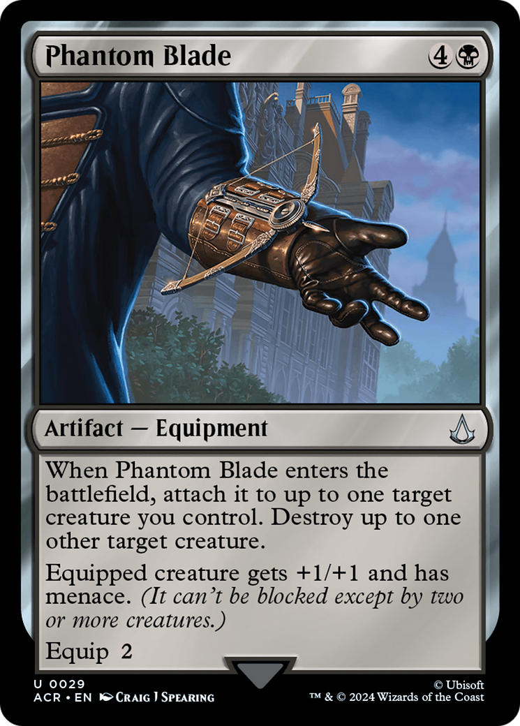 Magic: The Gathering - Phantom Blade Foil - Assassin's Creed