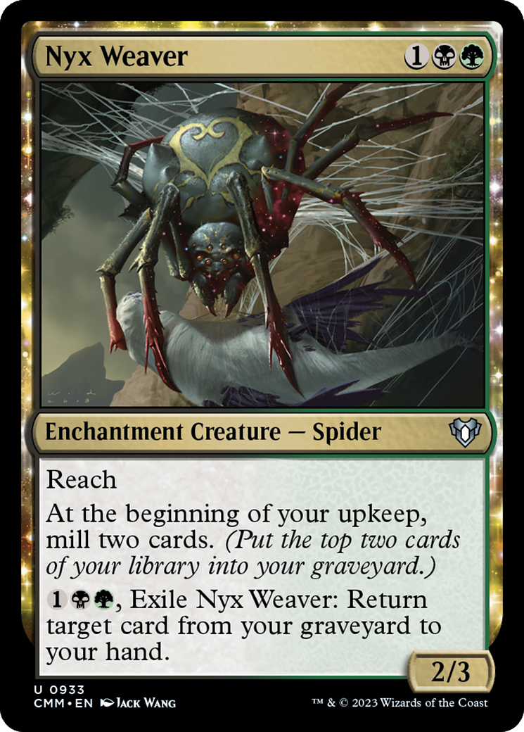 Magic: The Gathering - Nyx Weaver - Commander Masters