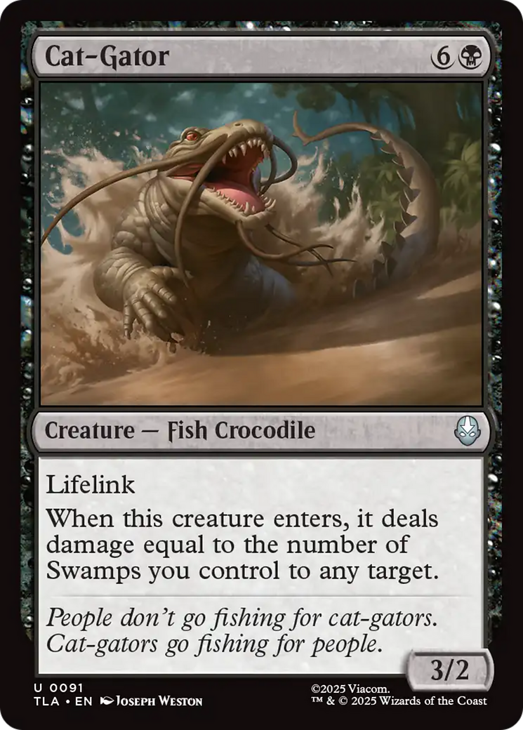 Magic: The Gathering - Cat-Gator - Avatar: The Last Airbender