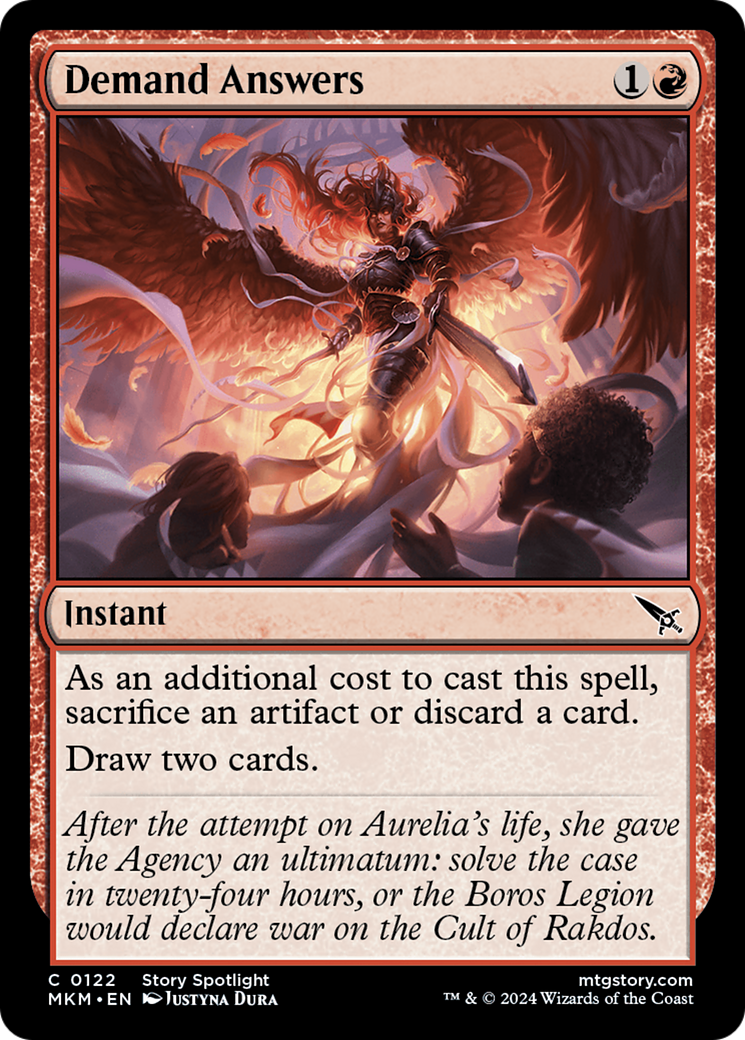 Magic: The Gathering - Demand Answers - Murders at Karlov Manor