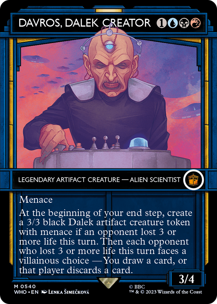 Magic: The Gathering - Davros, Dalek Creator - Doctor Who