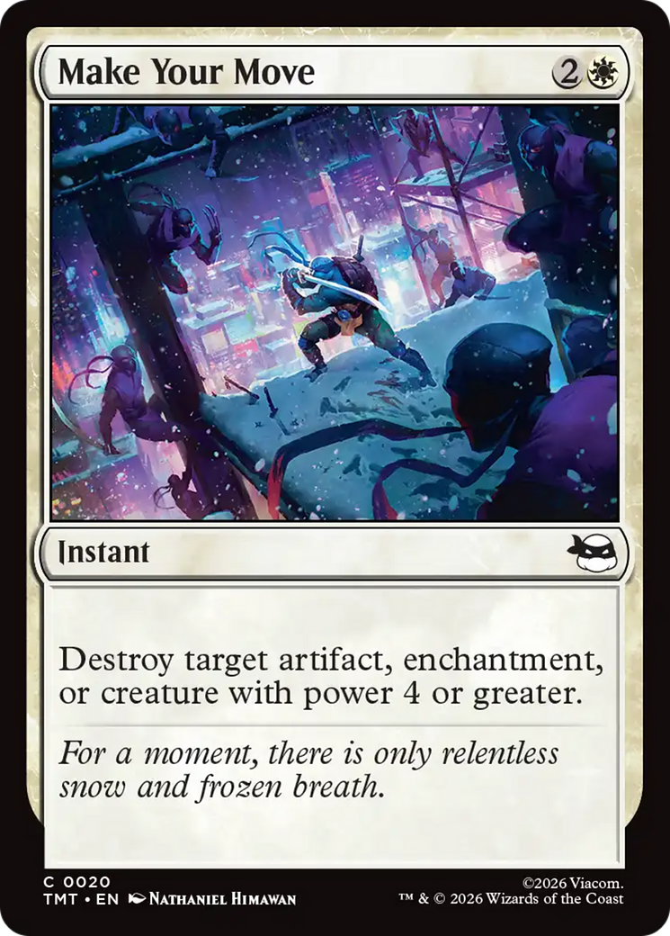 Magic: The Gathering - Make Your Move - Teenage Mutant Ninja Turtles