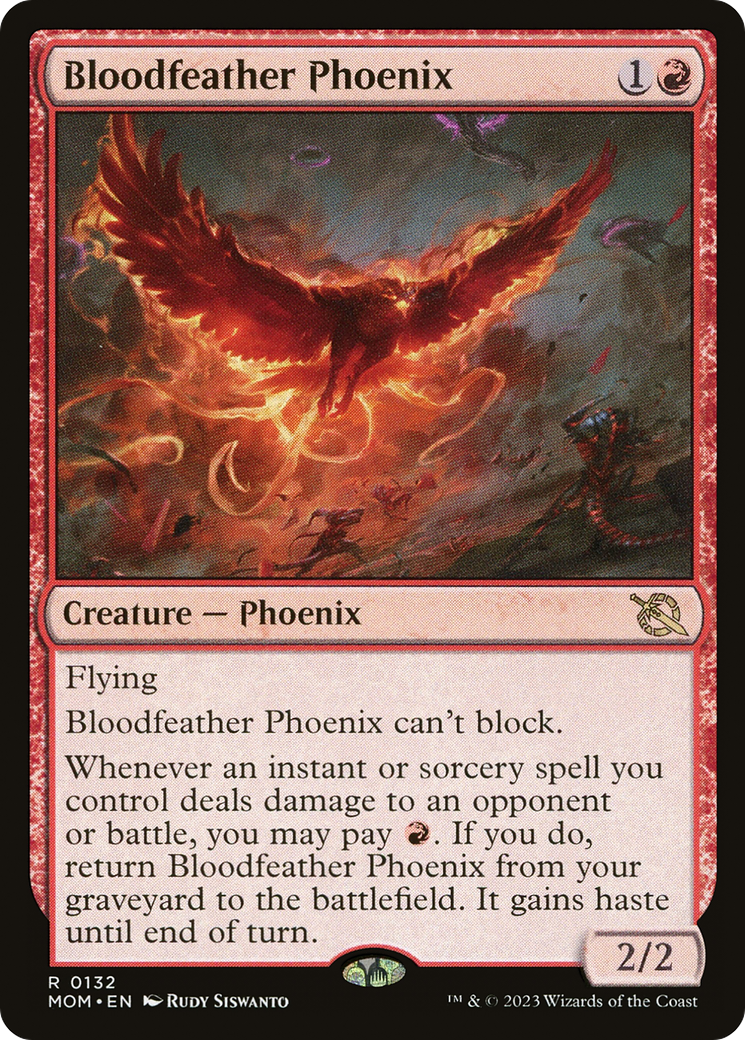 Magic: The Gathering - Bloodfeather Phoenix - March of the Machine