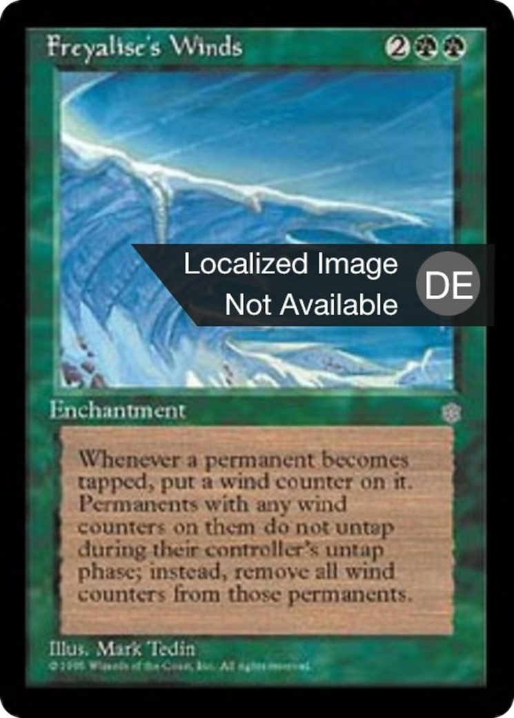 Magic: The Gathering - Freyalises Winde - Ice Age