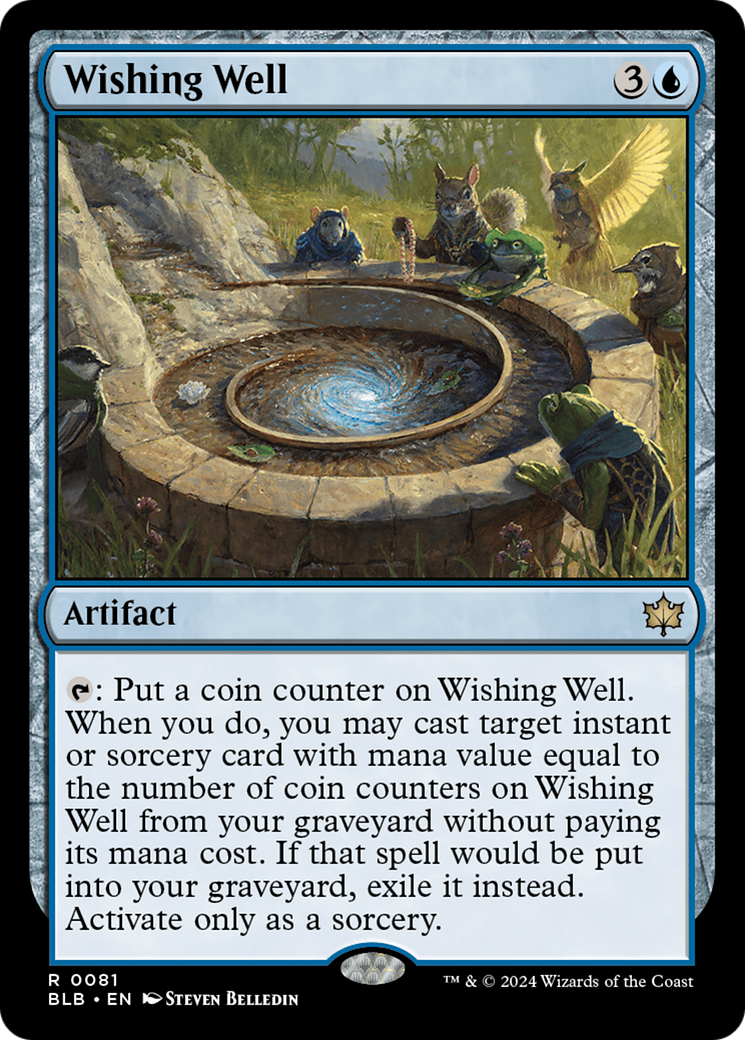 Magic: The Gathering - Wishing Well Foil - Bloomburrow