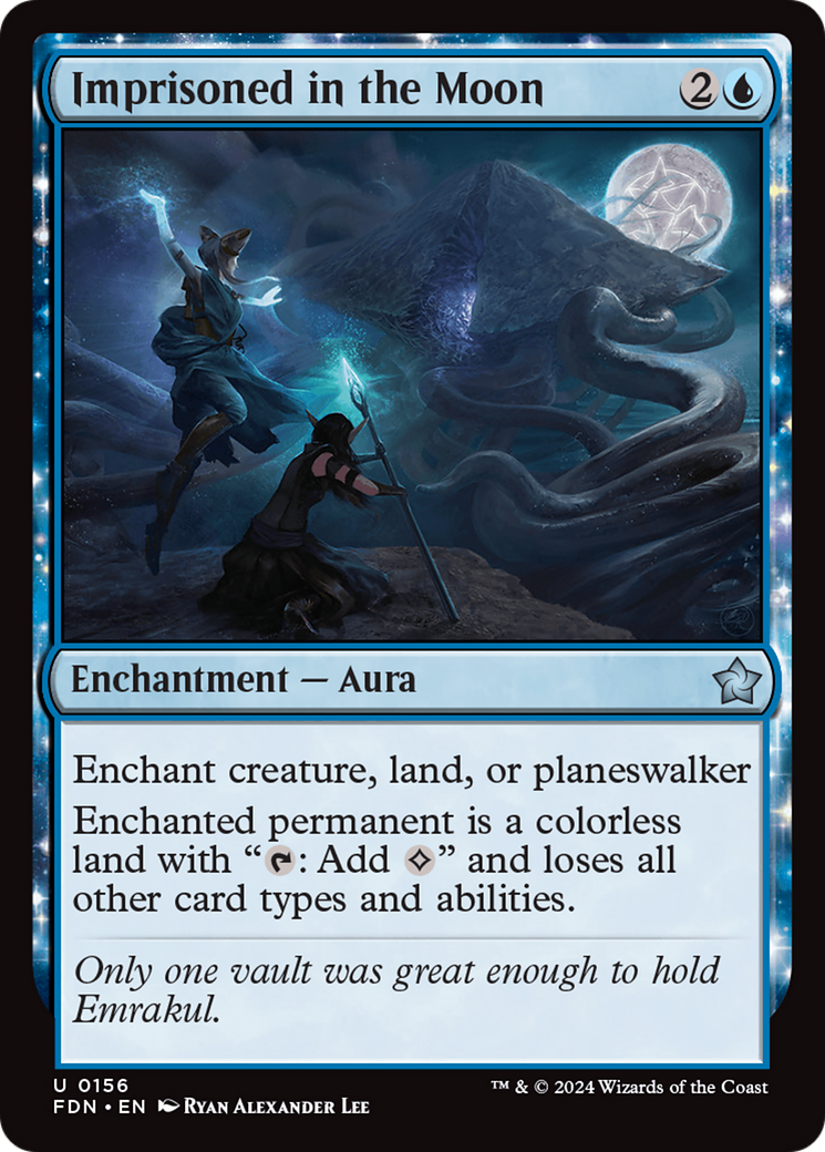 Magic: The Gathering - Imprisoned in the Moon Foil - Foundations