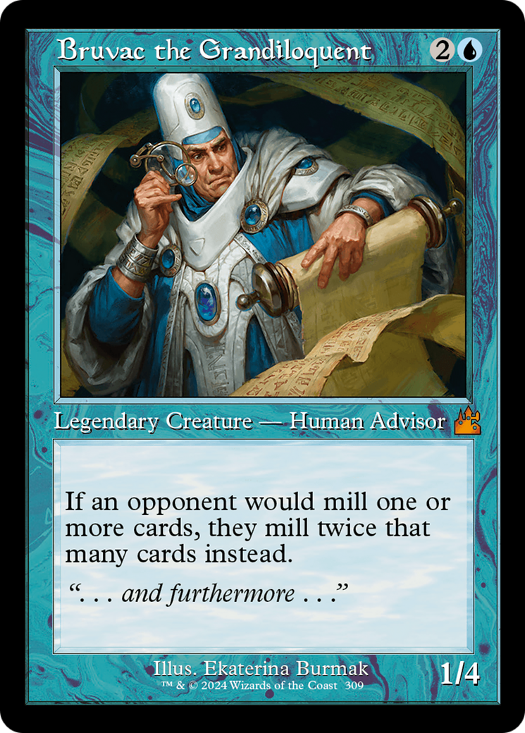 Magic: The Gathering - Bruvac the Grandiloquent - Ravnica Remastered