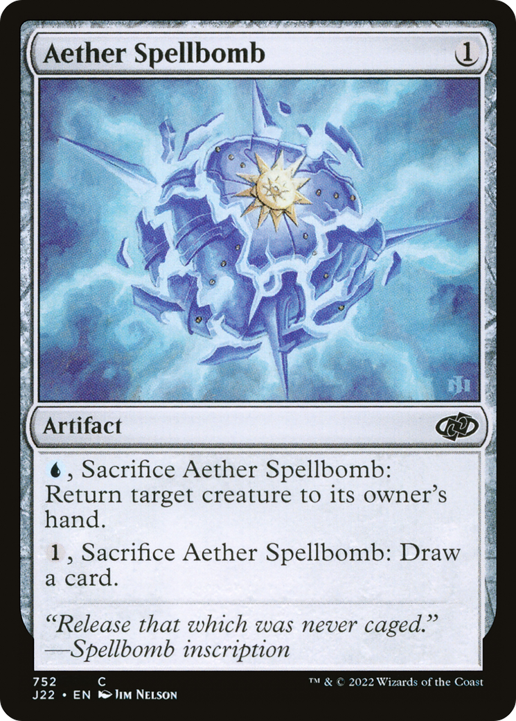 Magic: The Gathering - Aether Spellbomb - Jumpstart 2022