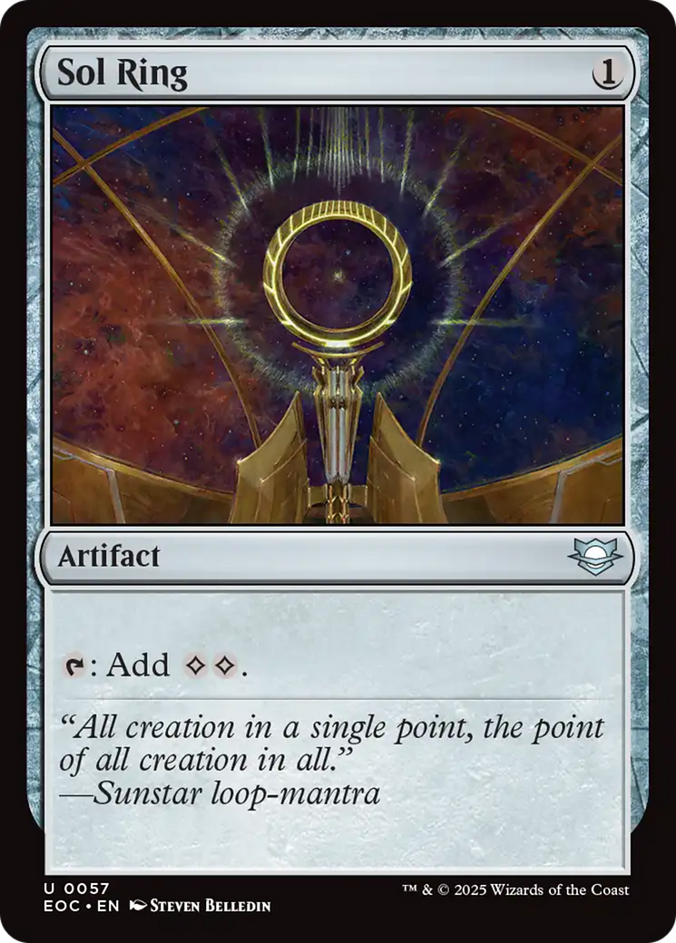 Magic: The Gathering - Sol Ring - Edge of Eternities Commander