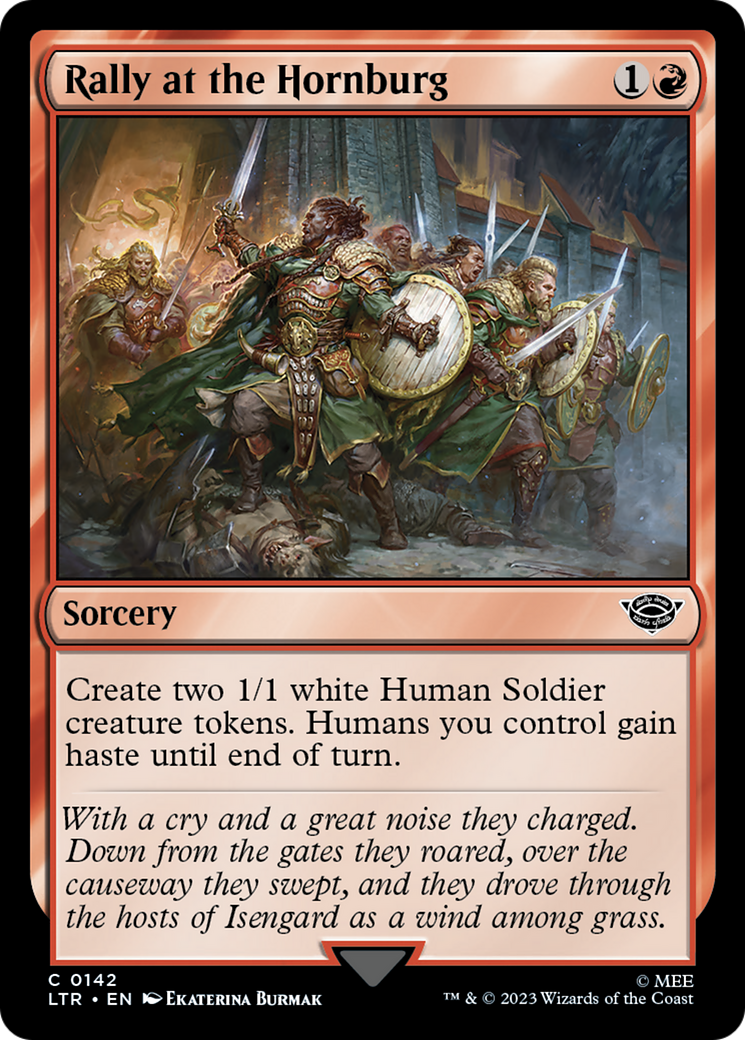 Magic: The Gathering - Rally at the Hornburg - The Lord of the Rings: Tales of Middle-earth