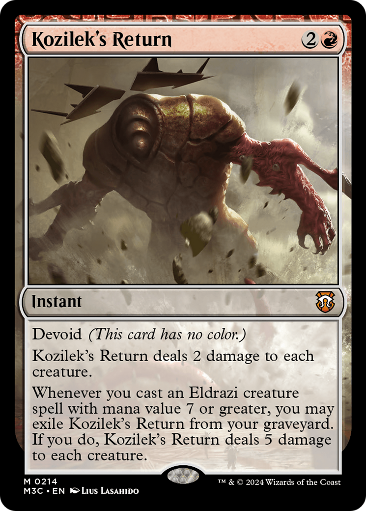 Magic: The Gathering - Kozilek's Return - Modern Horizons 3 Commander