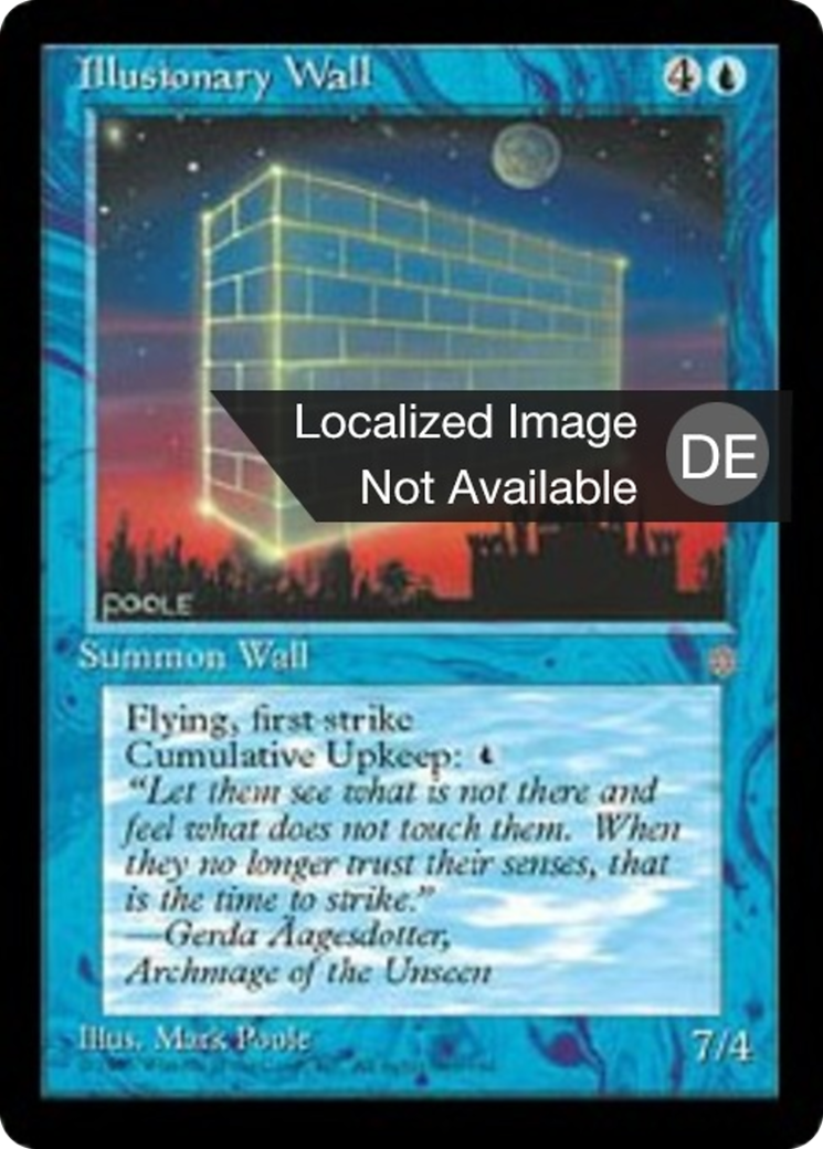 Magic: The Gathering - Illusionsmauer - Ice Age