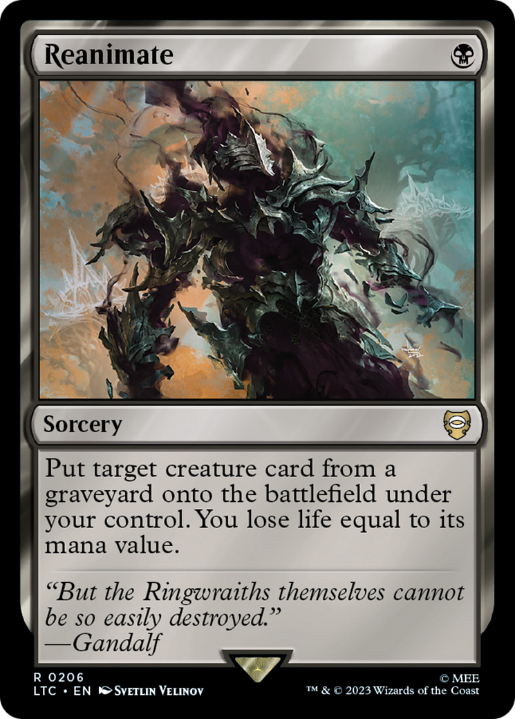Magic: The Gathering - Reanimate - Tales of Middle-earth Commander
