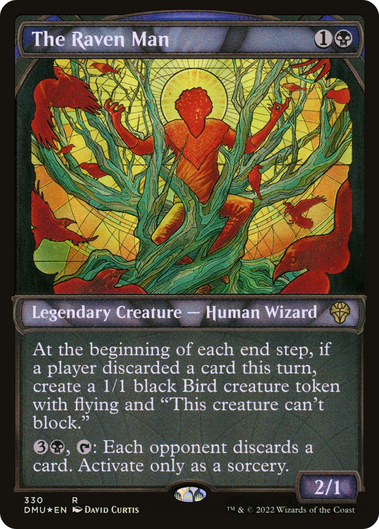 Magic the Gathering - The Raven Man Foil - Dominaria United