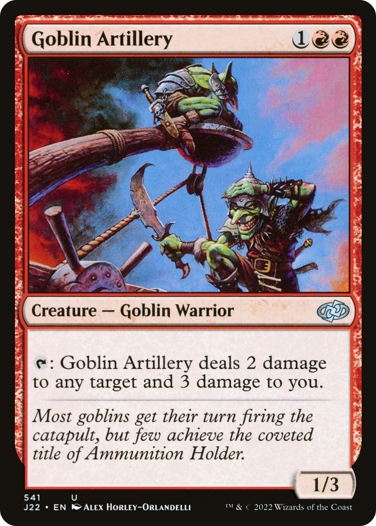 Magic: The Gathering - Goblin Artillery - Jumpstart 2022