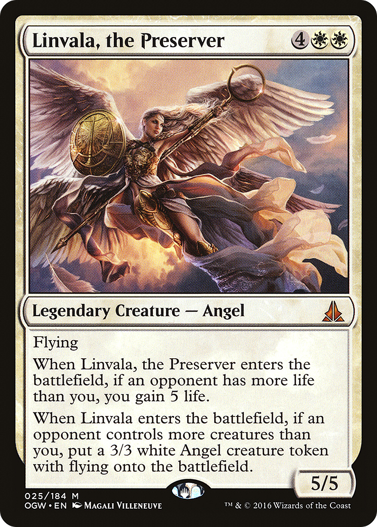 Magic: The Gathering - Linvala, the Preserver Foil - Oath of the Gatewatch