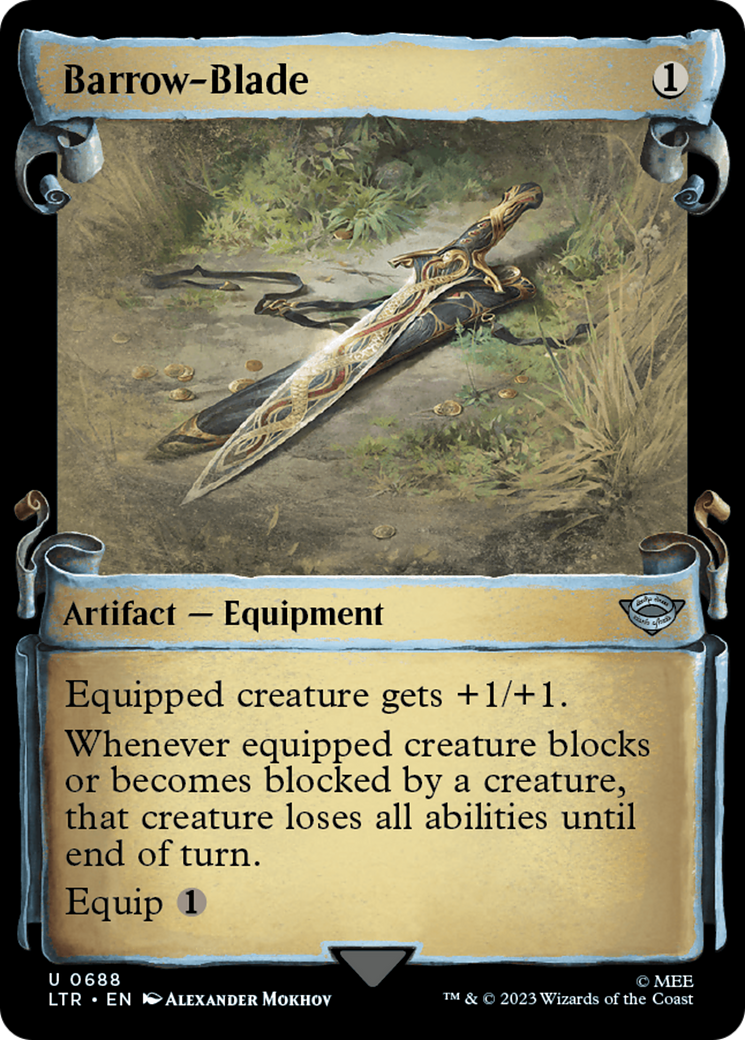 Magic: The Gathering - Barrow-Blade - The Lord of the Rings: Tales of Middle-earth