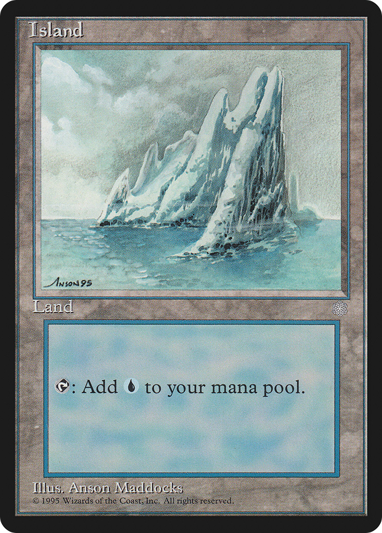 Magic: The Gathering - Island - Ice Age