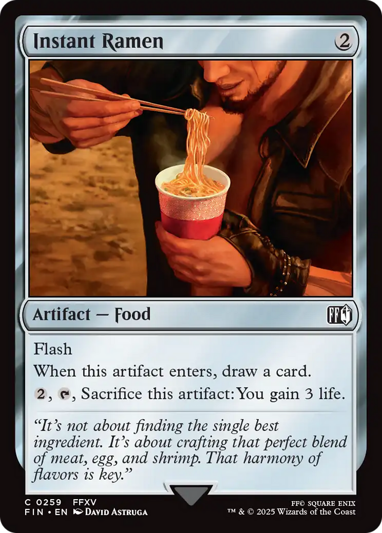 Magic: The Gathering - Instant Ramen - Final Fantasy