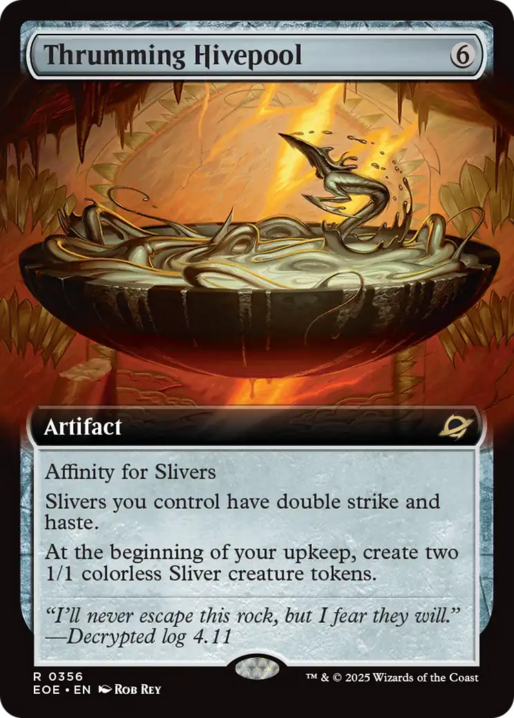 Magic: The Gathering - Thrumming Hivepool Foil - Edge of Eternities