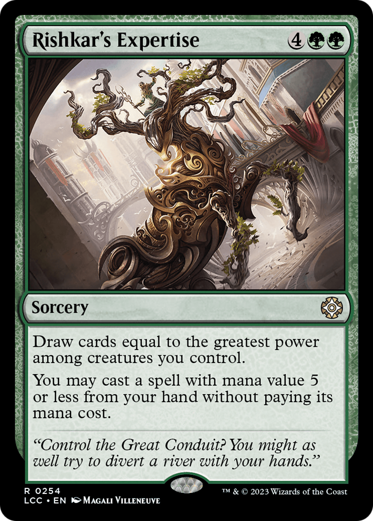 Magic: The Gathering - Rishkar's Expertise - The Lost Caverns of Ixalan Commander