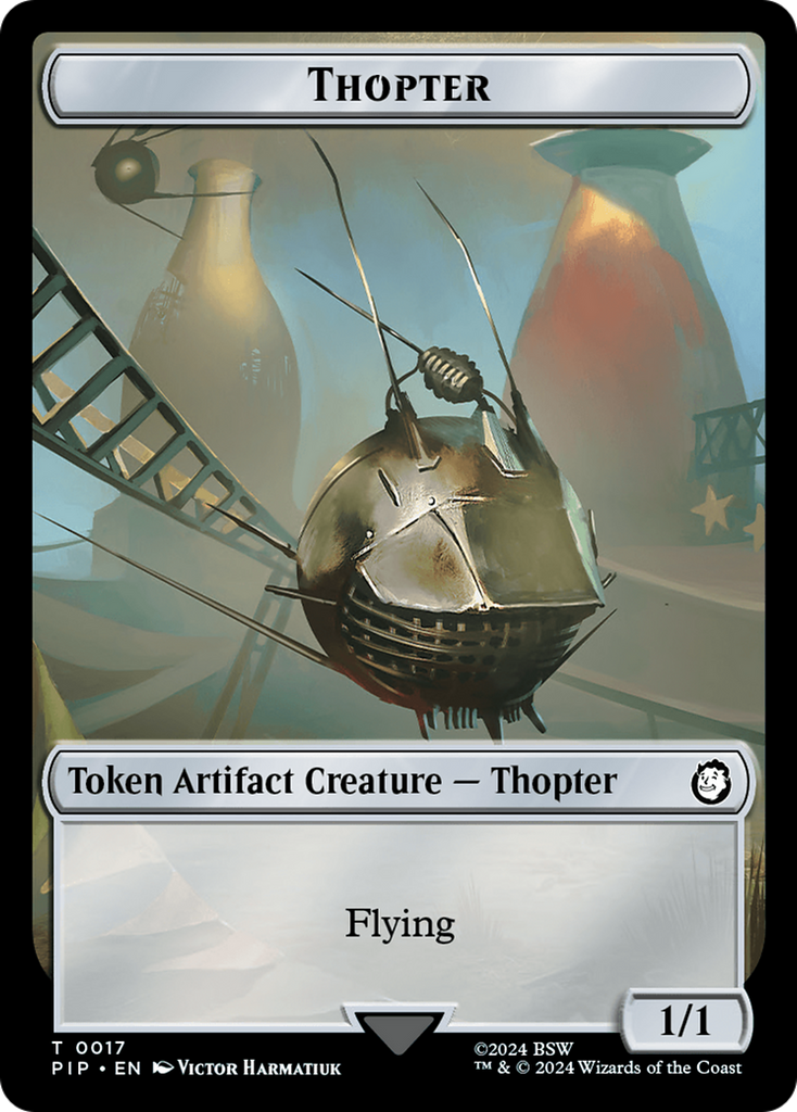 Magic: The Gathering - Thopter Token - Fallout Tokens