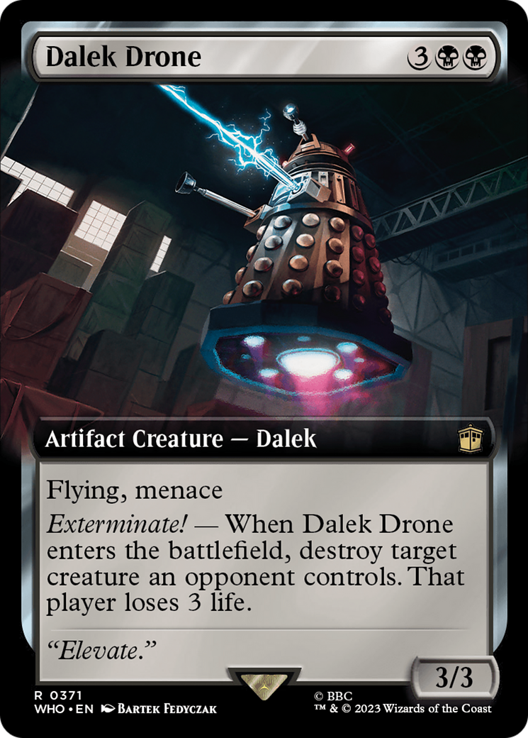 Magic: The Gathering - Dalek Drone Foil - Doctor Who