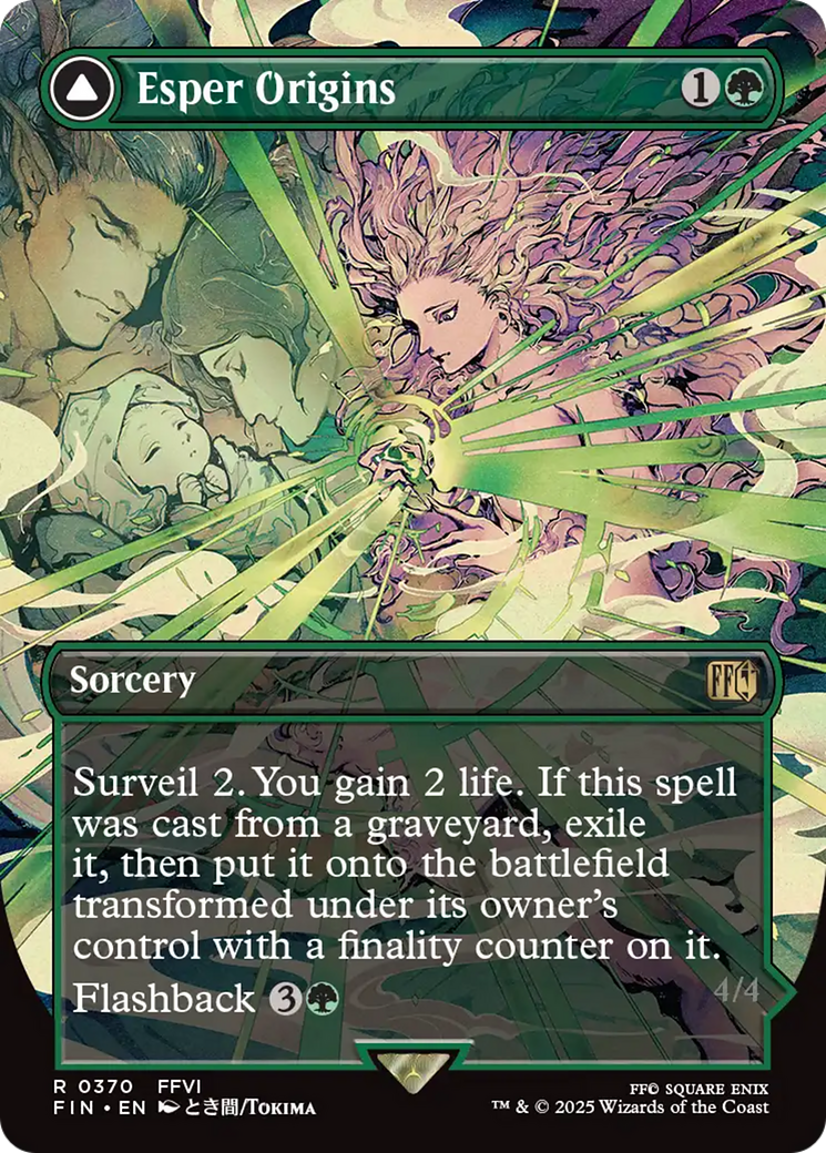 Magic: The Gathering - Esper Origins // Summon: Esper Maduin Foil - Final Fantasy