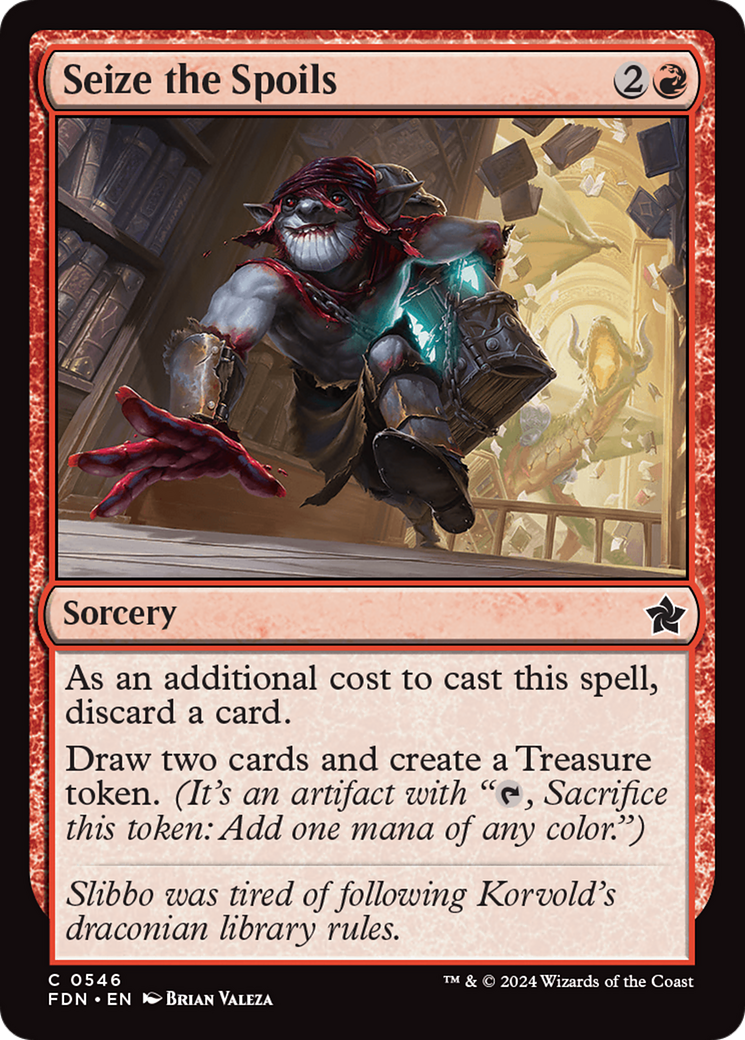 Magic: The Gathering - Seize the Spoils - Foundations