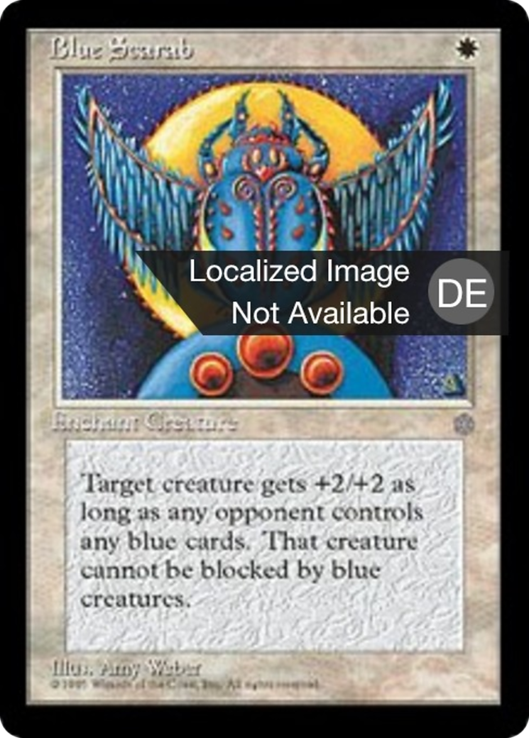 Magic: The Gathering - Blauer Skarabäus - Ice Age