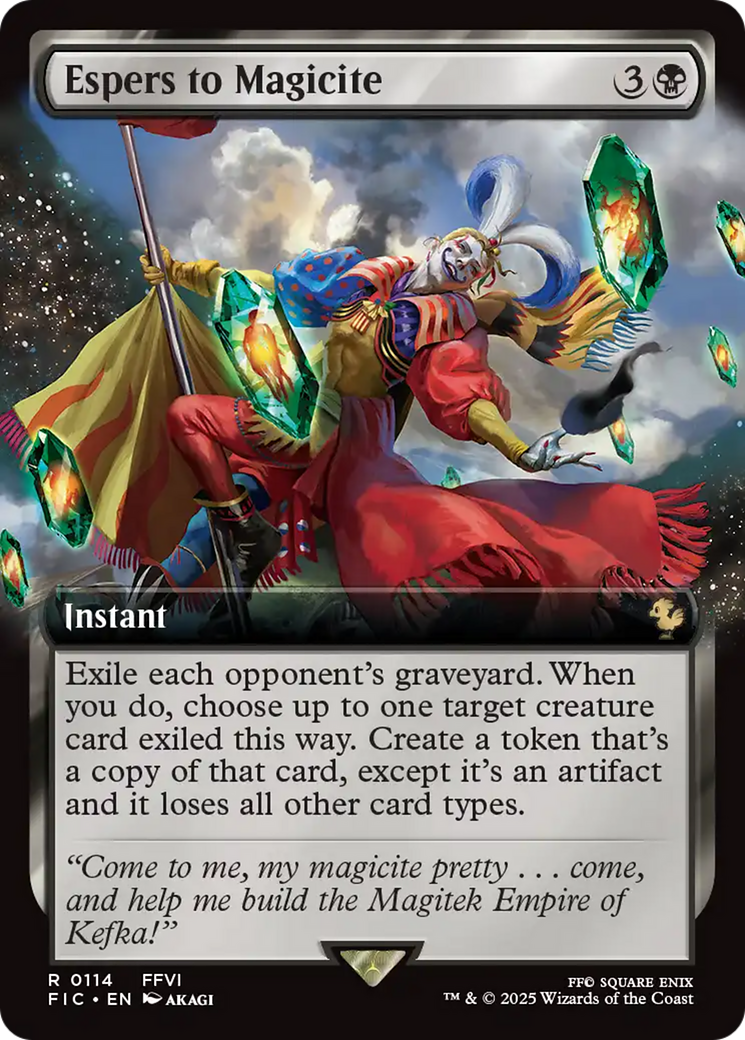 Magic: The Gathering - Espers to Magicite - Final Fantasy Commander