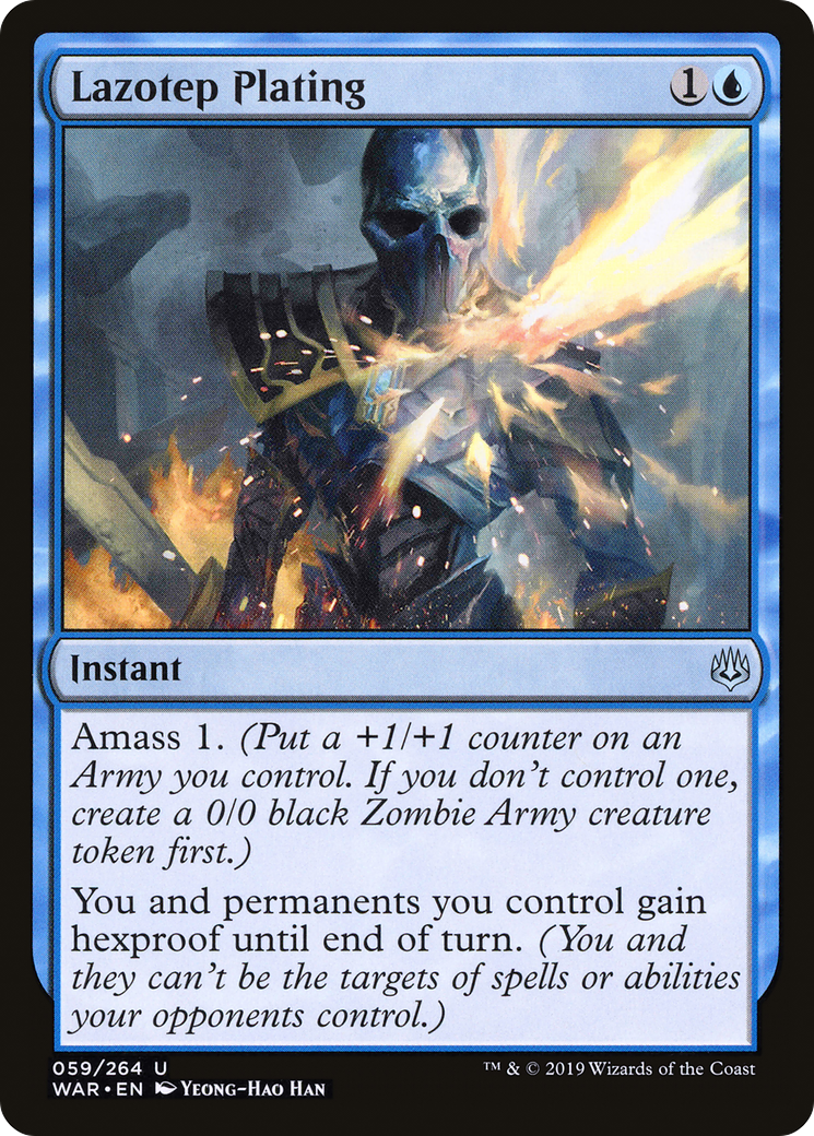 Magic: The Gathering - Lazotep Plating Foil - War of the Spark