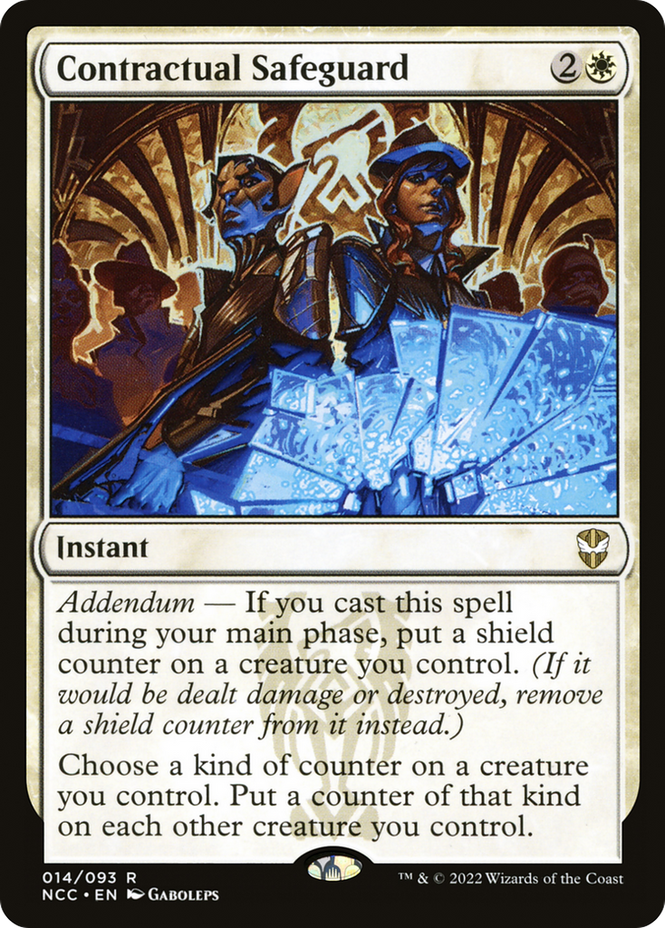 Magic: The Gathering - Contractual Safeguard - New Capenna Commander